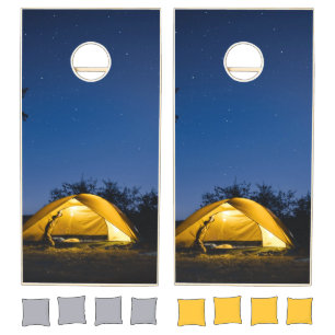 Camping Under The Stars Cornhole Set