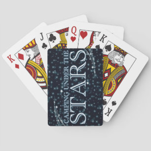 Camping Under the Stars Poker Cards