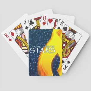 Camping Under the Stars Poker Cards