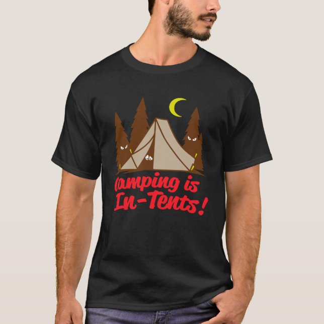 Camping  unique T-Shirt (Front)
