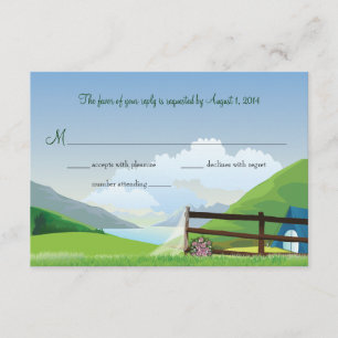 Camping Wedding RSVP