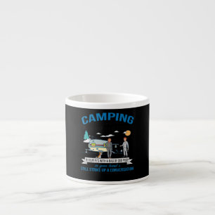 Camping When You Can Walk Gift For Walkers Espresso Cup