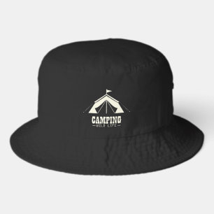 Camping Wild Life  Bucket Hat