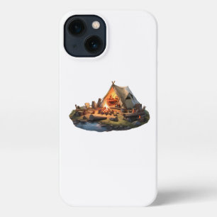 Camping With Loved Ones iPhone 13 Case