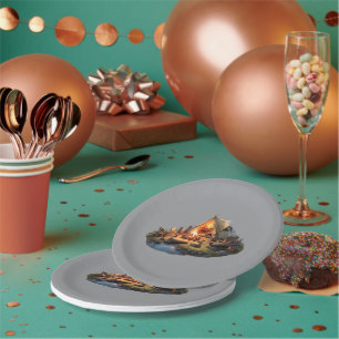 Camping With Loved Ones Paper Plates
