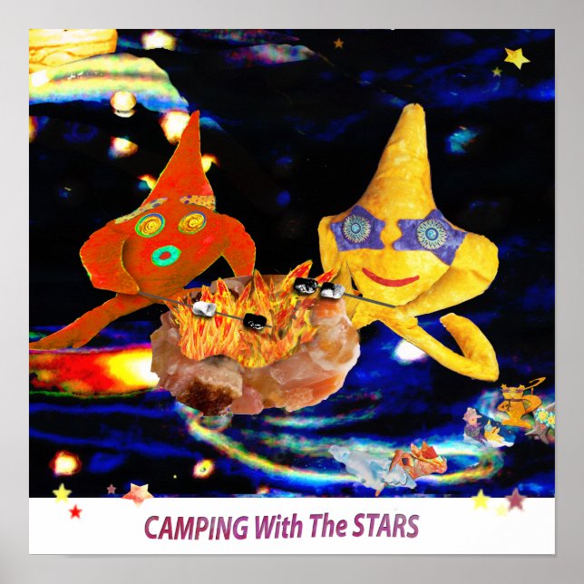 Camping with the stars poster (Front)