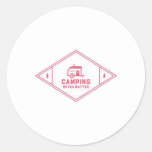 Camping Wives - Pink Sticker