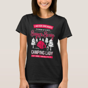 Camping Women Camper RV Vacation Camping Women T-Shirt