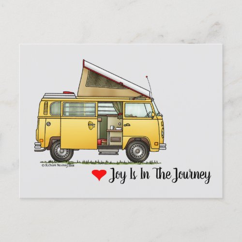 Campmobile Camper Van Postcard