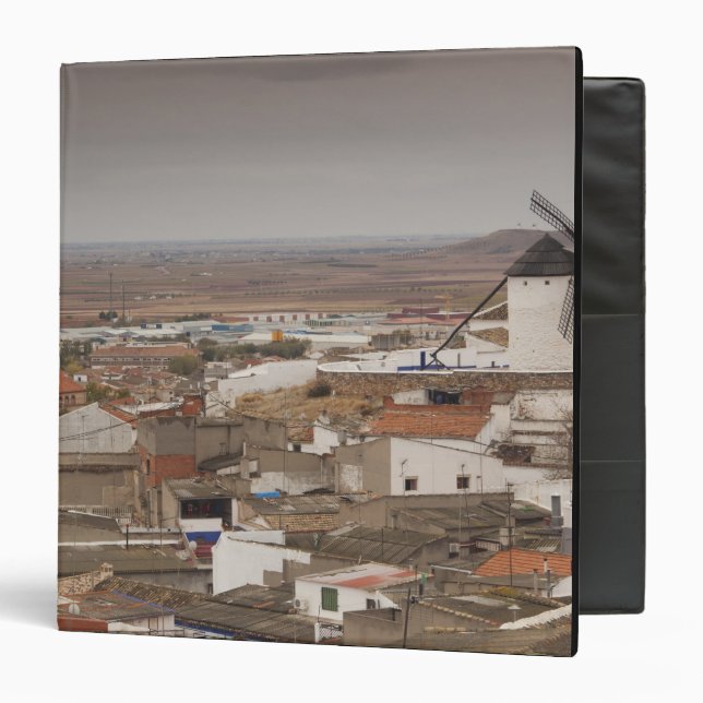 Campo de Criptana, antique La Mancha windmills Binder (Front/Inside)