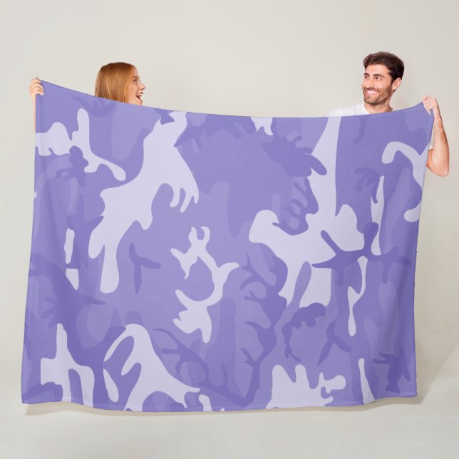 Campo Purple Fleece Blanket (In Situ)