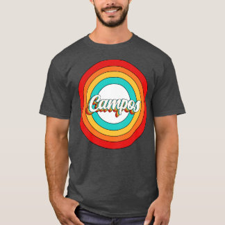 Campos Name Shirt Vintage Campos Circle