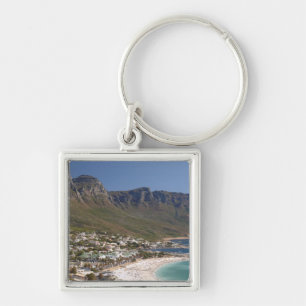 Camps Bay Beach And Twelve Apostles Keychain