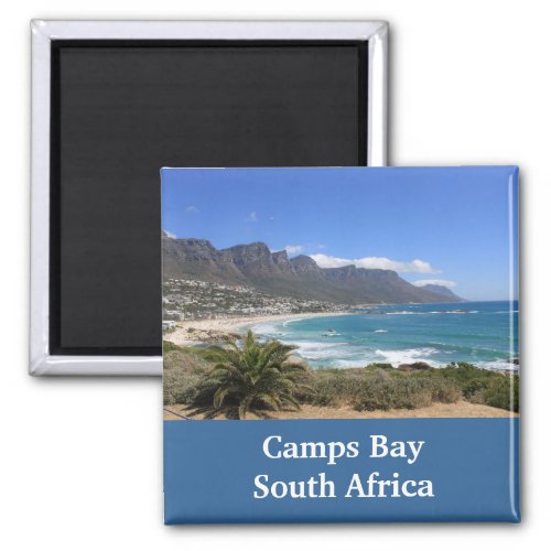 Camps Bay Beach South Africa Magnet