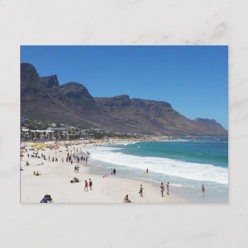 Camps Bay Cape Town South Africa Postcard