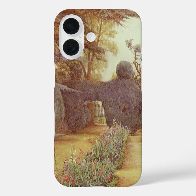 Campsea Ashe, Suffolk by Ernest Arthur Rowe Case-Mate iPhone Case (Back)