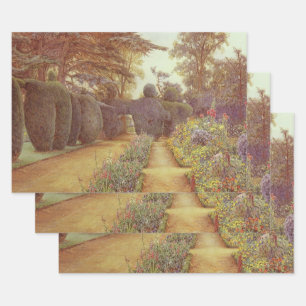 Campsea Ashe, Suffolk by Ernest Arthur Rowe Wrapping Paper Sheets