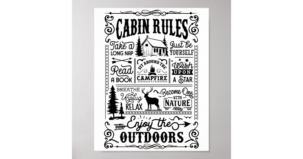 campsite-rules-poster-zazzle