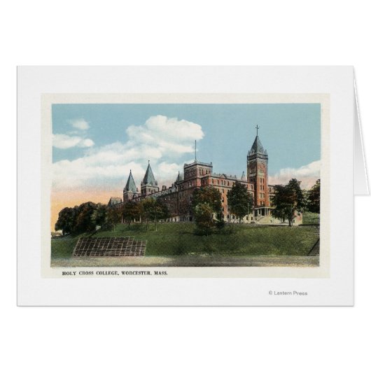 Campus View of Holy Cross College Cards (Front Horizontal)