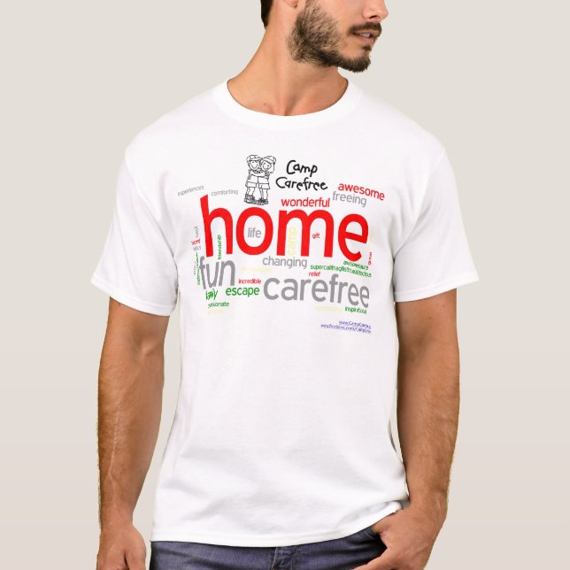 CampWordCloud.jpg T-Shirt (Front)
