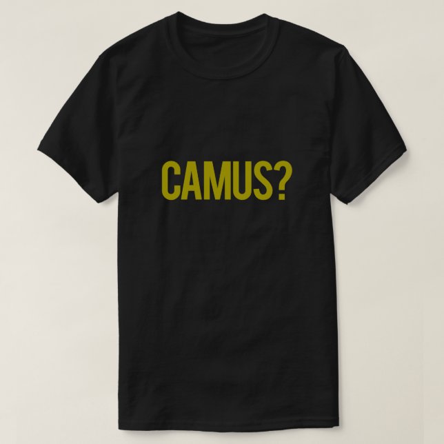 camus T-Shirt (Design Front)