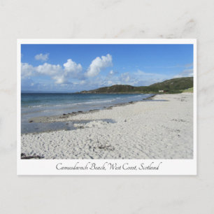 Camusdarach Beach, Arisaig, Scotland Postcard