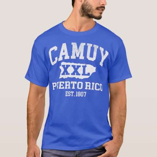 Camuy Puerto Rico XXL Athletic design 1 T_Shirt