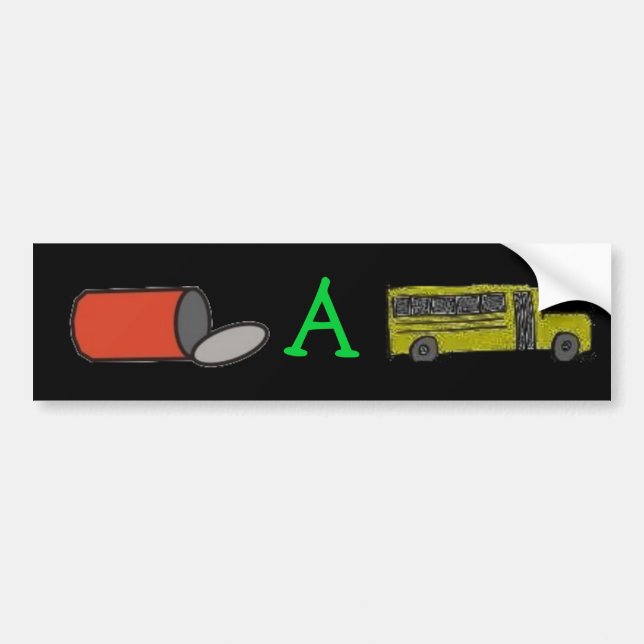 can a bus sticker (Front)