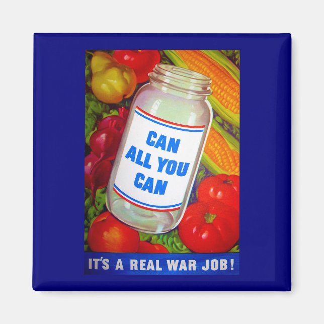 Can All You Can Magnet (Front)