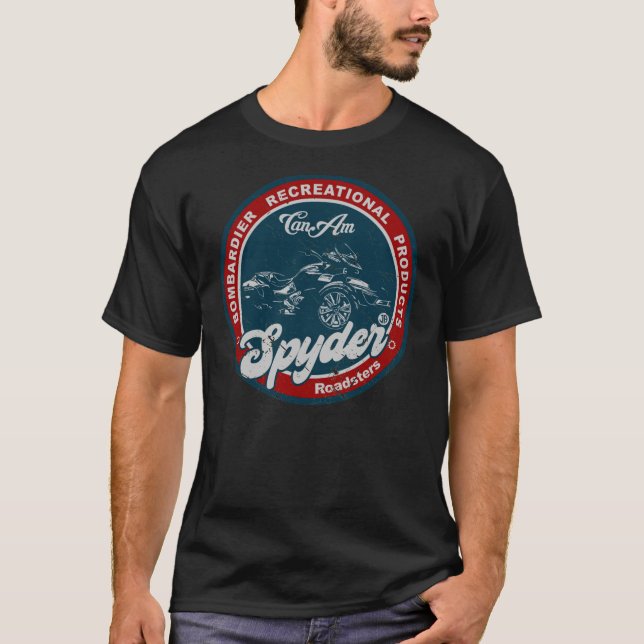 Can-Am Spyder Retro   T-Shirt (Front)