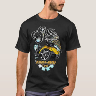 Can-Am Spyder Roadsters Retro Logo   T-Shirt