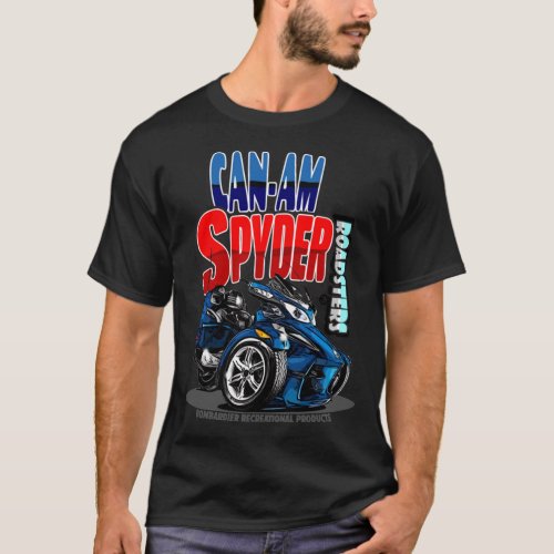 Can_Am Spyder Roadsters Retro Logo   T_Shirt