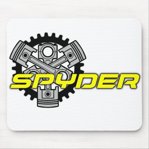 Can Am Spyder Three_Piston design Mouse Pad