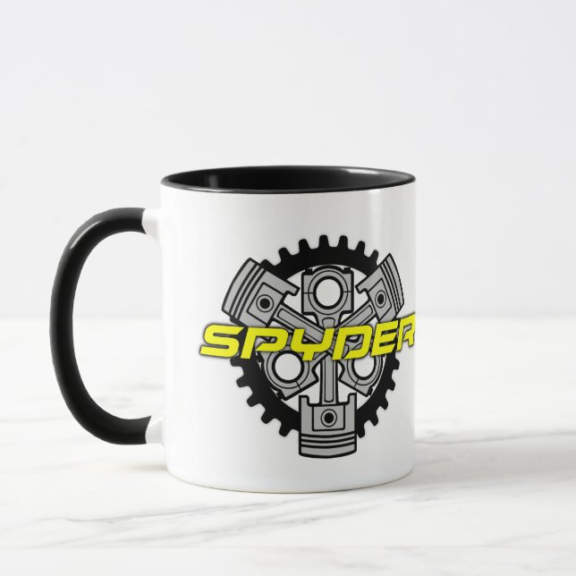 Can Am Spyder Three Piston Mug (Left)