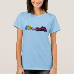 Can Am Spyder Tumbling Daisy Shirt