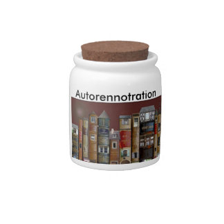 can "author notation" candy jar