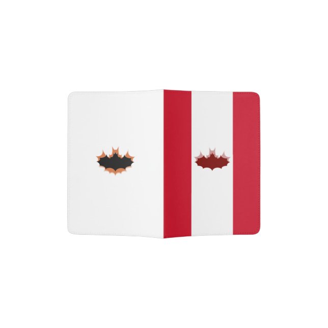 Can BAT Maple-leaf Passport Holder (Opened)