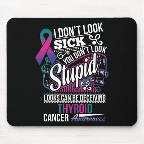 Can Be Deceiving Thyroid Cancer Awareness  Mouse Pad