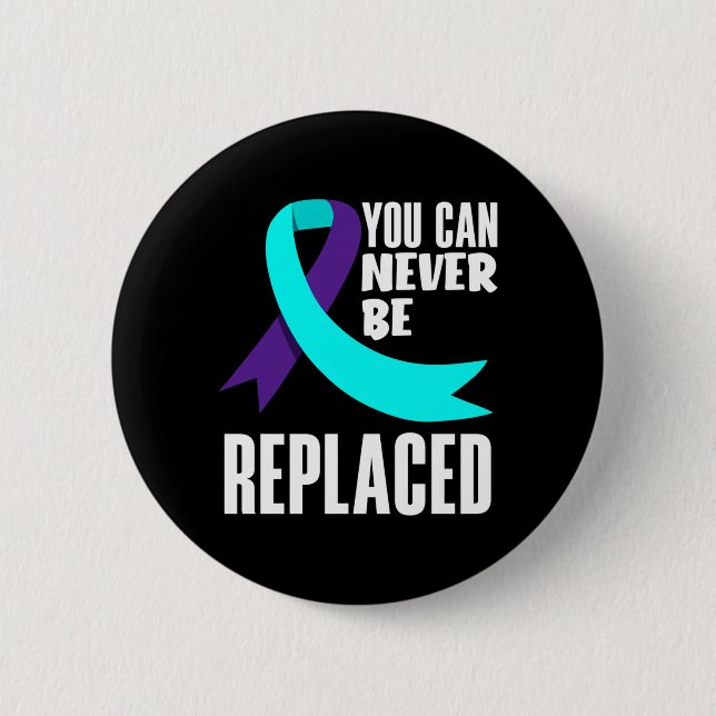 Can Be Replaced Prevention Awareness Performance Button (Front)