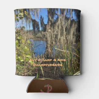 Can & Bottle Insulator (Coozie) Woodland Can Coole Cooler