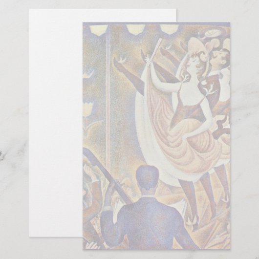 Can-Can (Le Chahut) By Seurat Georges (Front/Back)