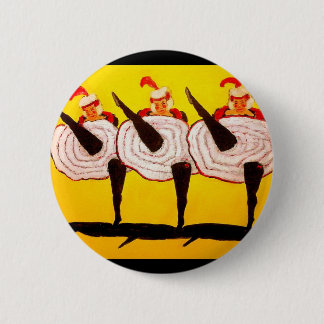 Can Can Pinback Button