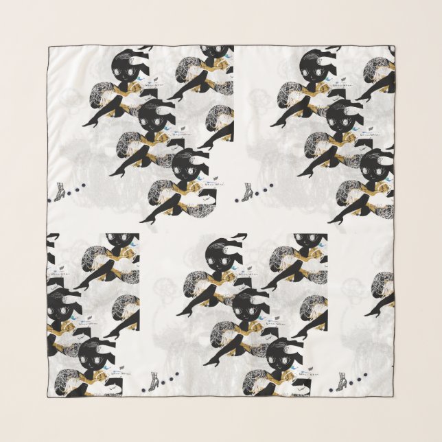 can can scarf (Front)