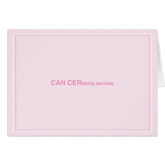 © CAN CERtainly survive Cards (Front Horizontal)
