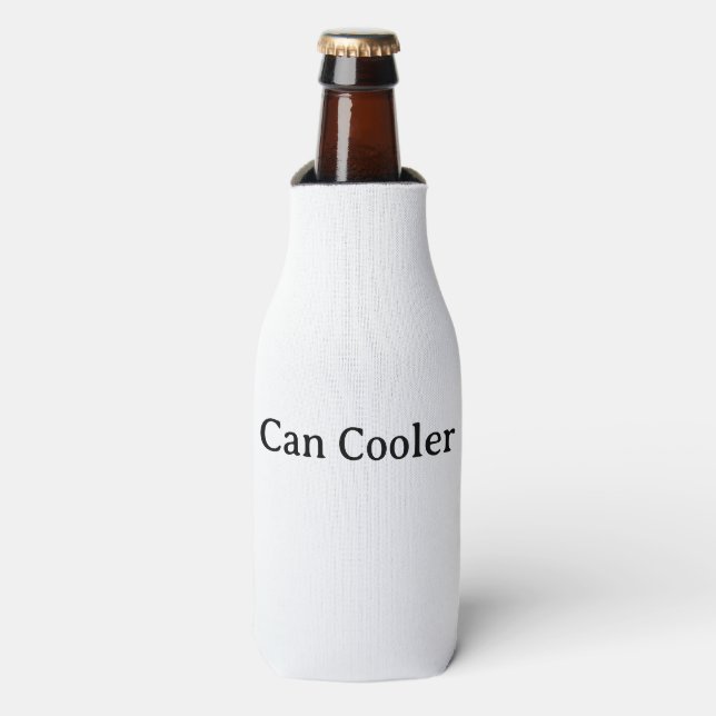 Can Cooler bottle (Bottle Front)