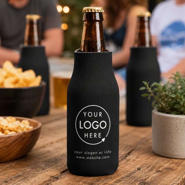 Can Cooler | Custom Logo Business Beer Sleeve Gift (Custom logo can cooler for branded beer sleeves, company events, parties, and promos.)