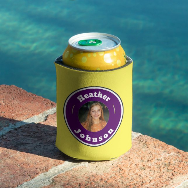 Can Cooler- Custom Personalized (add name & photo) Can Cooler (In Situ Pool)