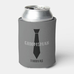 Can Cooler - Groomsman Tie