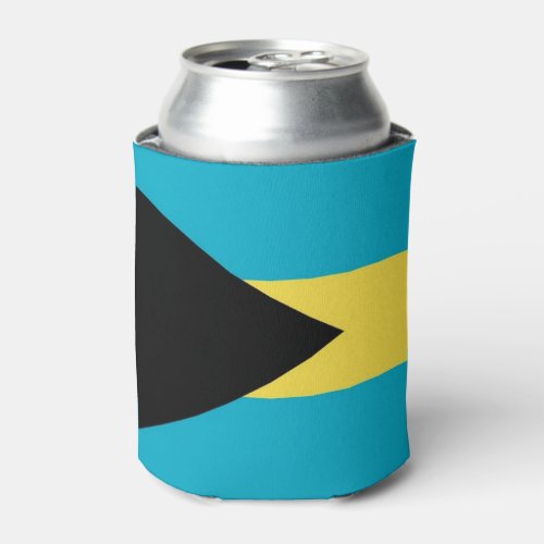 Can Cooler with flag of Bahamas