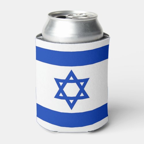 Can Cooler with flag of Israel